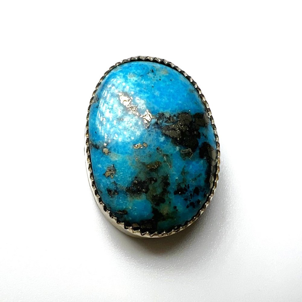 Turquoise Sterling Silver 925 Necklace Pendant